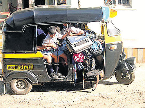 Implementation of Supreme Court guidelines, with respect to vehicles ferrying children to schools, continues to remain on paper, with private vehicles continuing to ferry more children than the number stipulated by the Supreme Court.