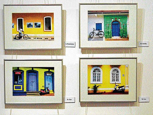 Photographs by Jyotica Sikand depict doors, windows, corridors and alleys. DH photo