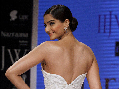 ''Oh my god,'' exclaimed Sonam Kapoor when she was offered a chance to romance Salman Khan in the forthcoming film Prem Ratan Dhan Payo. PTI file photo
