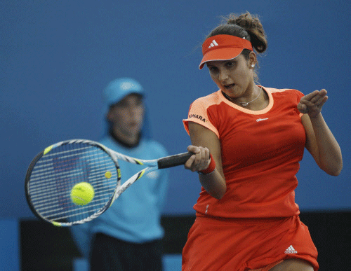 Caught in a dilemma over whether to compete in the Asian Games or the WTA tournaments which clash with the event, Sania Mirza today left it on the All India Tennis Association to take a call on her participation in the continental extravaganza in Incheon, Korea. AP file photo