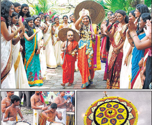 The king's homecoming : Onam celebrations in Thiruvananthapuram.