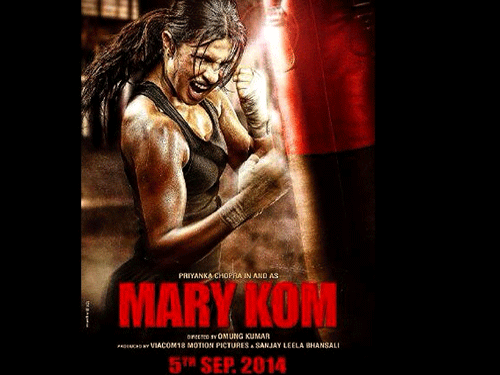 Priyanka Chopra's power-packed performance as boxing champion M.C. Mary Kom in the biopic has led to the film amassing a box office collection of close to Rs.30 crore in its opening weekend. Movie poster