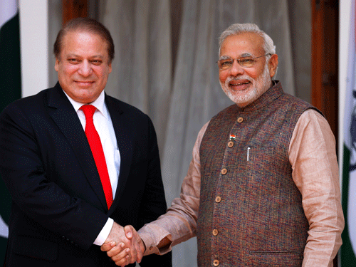 India Monday did not rule out a meeting between Prime Minister Narendra Modi and Pakistani premier Nawaz Sharif on the sidelines of UN General Assembly session later this month, with External Affairs Minister Sushma Swaraj saying the government will respond according to the situation that develops. AP file photo