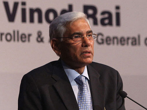 Former comptroller and auditor general Vinod Rai Thursday said the then UPA government's decision to let party leader Suresh Kalmadi chair the organising committee of the Commonwealth Games, rather than a minister accountable to the government, was incorrect. PTI photo