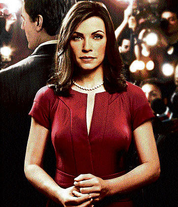 steely woman Poster of 'The Good Wife'.
