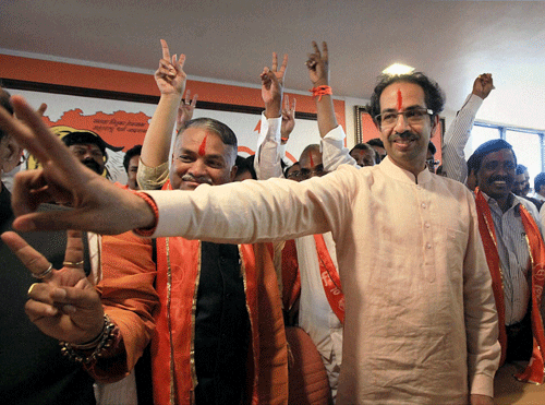 Further hardening his stand on seat- sharing with BJP, Shiv Sena president Uddhav Thackeray today said he has rejected the saffron ally s demand for contesting 135 seats in Maharashtra assembly polls and hinted at going it alone, saying everything has an alternative. PTI file photo