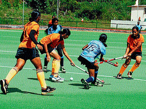Twenty-eight girl hockey trainees, who had fled from a government-run sports hostel here and reached Rourkela, were brought back to the training centre today. DH photo for representation only