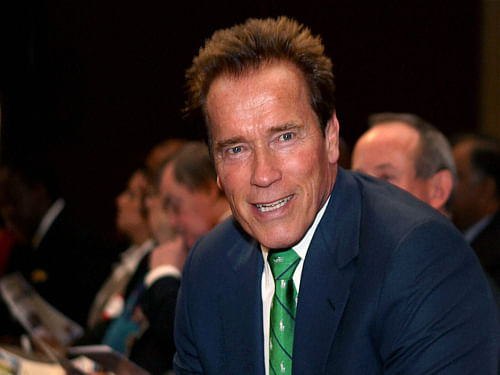 Celebrated Hollywood action film icon Arnold Schwarzenegger today expressed his desire to act in a movie of ace film director Shankar and also invited him for the making of Conan the King, a proposed sequential in the Conan series. PTI photo
