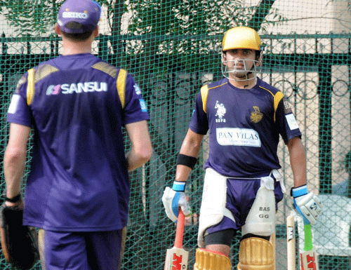 Depleted by the absence of some high-profile cricketers, IPL champions Kolkata Knight Riders will have a tough task at hand when they lorn horns with the formidable Chennai Super Kings in the opening Group A match of Oppo Champions League T20 here tomorrow. PTI file photo