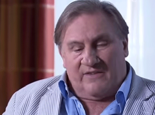 French actor Gerard Depardieu, known for a prolific film career dotted with excesses, said in an interview that he drinks whenever he is bored and can knock back up to 14 bottles of alcohol in a single day. Courtesy: Facebook