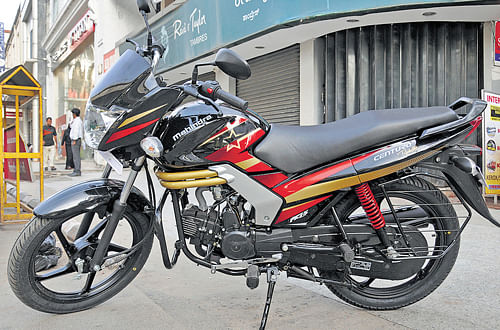 Mahindra Centuro Rockstar bike packed a solid list of features at an affordable price range that were perceived to make this bike stand out among its formidable rivals. DH Photo/S K Dinesh