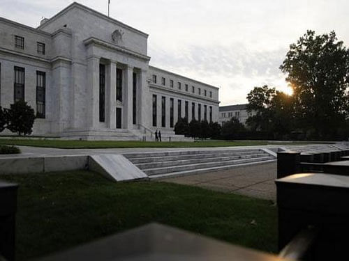 The Federal Reserve on Wednesday renewed its pledge to keep interest rates near zero for a 'considerable time,' but also indicated it could raise borrowing costs faster than expected when it starts moving.  Reuters file photo