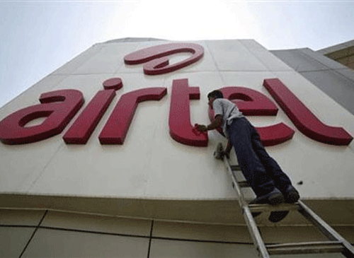 Telecom major Bharti Airtel may have to cough up Rs 436 crore for merging Airtel Broadband Services with itself towards differential spectrum cost and migration fee, DoT sources said. Reuters file photo