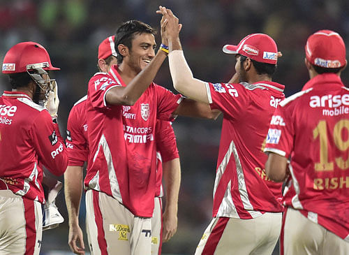 Kings XI Punjab put up an impressive bowling effort to restrict Hobart Hurricanes to 144 for six in the Champions League T20 tournament here today. PTI file photo