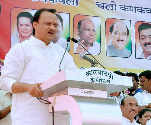 Indicating that NCP might stake a claim for the post of chief minister if it emerged as the single-largest party in Assembly elections, party leader Ajit Pawar today said it will not repeat the mistake it had committed after 2004 elections. PTI file photo