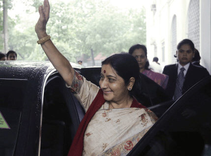 External Affairs Minister Sushma Swaraj would be meeting more than 100 of her counterparts from across the world, including the new British Foreign Secretary Philip Hammond, during a slew of meetings in New York this month. Reuters Image