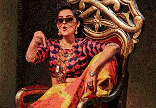 Fashionably correct : Actress Sonam Kapoor in the film 'Khoobsurat'.