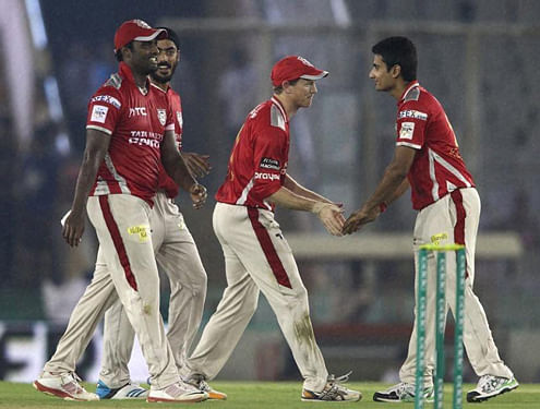 David Miller smashed a 34-ball 46 under pressure and Parvinder Awana scalped three wickets as Kings XI Punjab notched up a four-wicket victory over Barbados Trident in the Oppo Champions League twenty20 here today. PTI file photo