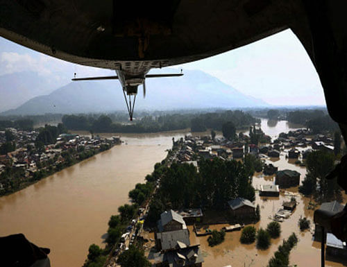 The work of reconstruction in the flood-ravaged Kashmir could get delayed by at least six months due to the mass exodus of migrant labour force in the wake of the natural calamity that hit the valley causing huge damage to infrastructure -- both public as well as private. PTI file photo