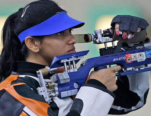 Indias Ayonika Paul Monday finished a disappointing seventh in the women 10-metre air rifle event while China were confirmed winners of the team gold after judges overturned an earlier decision to disqualify them from the 17th Asian Games. PTI file photo