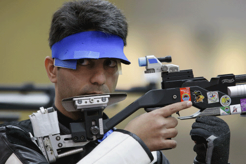 India's only individual Olympic gold medallist Abhinav Bindra Monday announced his retirement from competitive shooting, saying the 2014 Asian Games would be his last, but added that he would still give his last shot at the 2016 Olympic Games. File photo AP