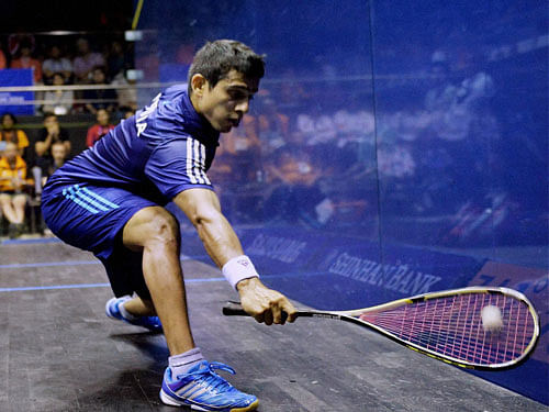 A gold was there for the taking but Saurav Ghosal let it slip, squandering a two-game advantage to narrowly miss out on becoming the first Indian squash player to win the yellow metal at the Asian Games, here today. PTI file phto