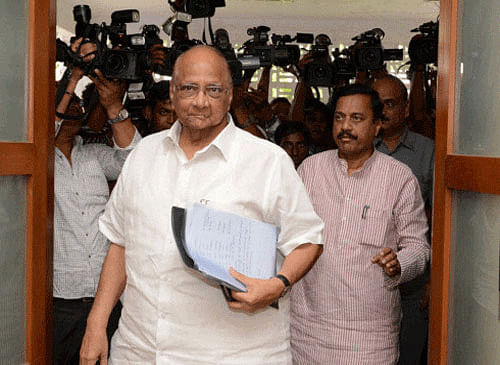 Sharad Pawar's NCP has brought a rabbit out of its hat by raising the demand for rotational Chief Ministership which appears to have made tricky the seat sharing issue with Congress in Maharashtra. PTI photo
