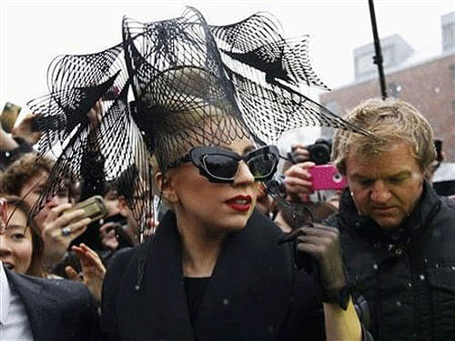 Pop star Lady Gaga, known for her racy outfits, was manhandled by a back up dancer during her performance in Amsterdam recently. Reuters photo