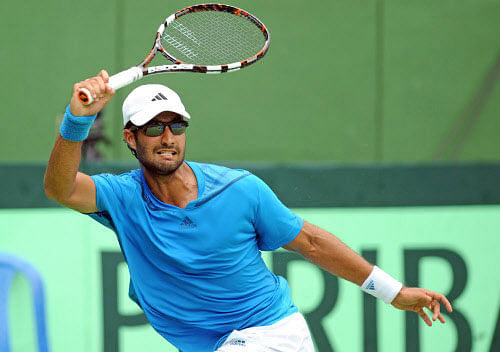 Yuki Bhambri today clinched India's lone singles' medal in tennis at the ongoing Asian Games, settling for a bronze in the men's event after unforced errors cost him the semifinal clash against Japan's Yoshihito Nishioka here. DH photo