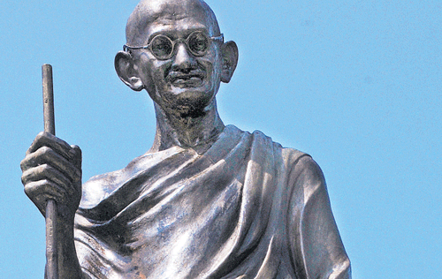 Following the Mahatma