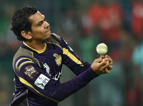 In a big blow to Kolkata Knight Riders  Sunil Narine was Thursday suspended from bowling in Oppo CLT20, making the premier spinner ineligible for bowling in Saturday's final. PTI file photo