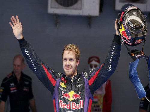 Four-time defending champion Sebastian Vettel will leave Red Bull at the end of the season, with the team expecting him to join Ferrari. Reuters file photo