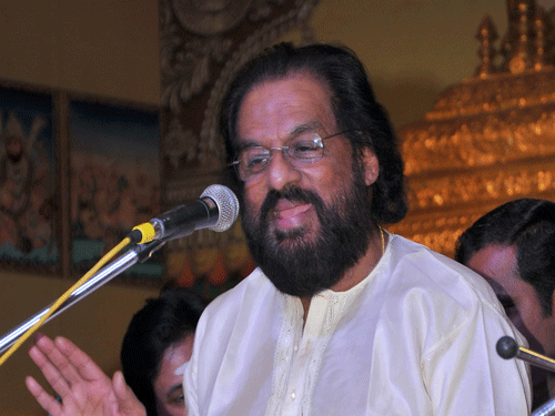 Lalitha Kumaramangalam, said it was unfortunate that such an unethical comment was made by Yesudas. DH File Photo