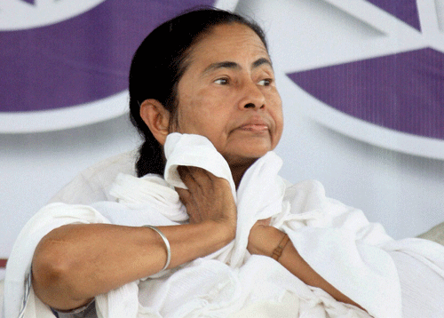 The BJP on Sunday accused the Mamata Banerjee government in West Bengal of providing a safe haven to terrorists after it was reported that a gutted building that housed suspected Indian Mujahideen associates belonged to a Trinamool Congress (TMC) leader / PTI Photo