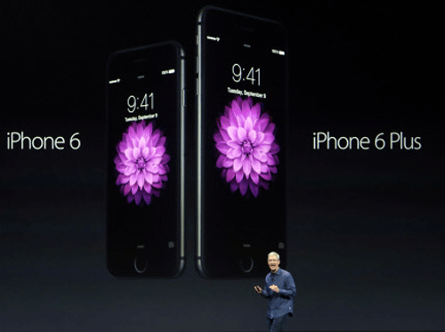 Pre-booking for the latest Apple iPhone 6 series will start in India from October 7. AP file photo