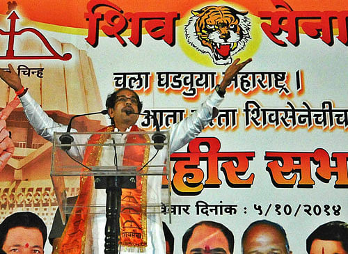 In the worst-ever attack yet on former ally BJP, Shiv Sena chief Uddhav Thackeray Monday likened the ongoing poll campaign in Maharashtra by Prime Minister Narendra Modi's cabinet to an assault by Bijapur general Afzal Khan s army on Shivaji s dominion in the 17th century. PTI file photo
