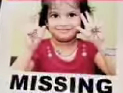 Chocolates and Frooti mango juice, her favourite snacks, are what three-year-old Jahnvi had after being reunited with her family -- a week after she went missing from Delhi's India Gate. Screen grab