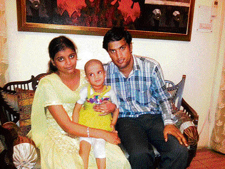 Jahnvi with her parents