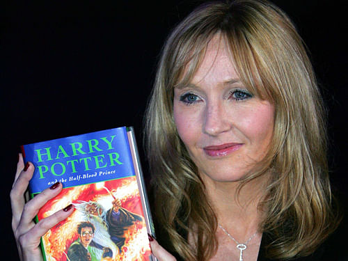 Author JK Rowling left her fans speculating about a possible return of the boy wizard by dropping hints about 'Harry Potter'. Reuters Photo