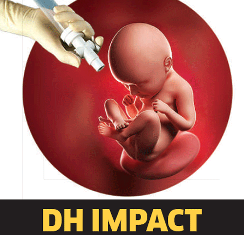 It is shameful that such illegal activities are thriving in the city. Determining the sex of unborn children is not restricted to only the illiterate sections of the society. Several such illegal clinics are functioning in posh colonies and commercial market areas in the city,  said DCW head Barkha Singh. / DH Illustration