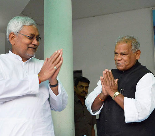 Nearly five months ago when Nitish Kumar voluntarily stepped down as chief minister of Bihar owning moral responsibility for the debacle in the Lok Sabha polls, he hand-picked ministerial colleague Jitan Ram Manjhi as his successor./PTI Photo