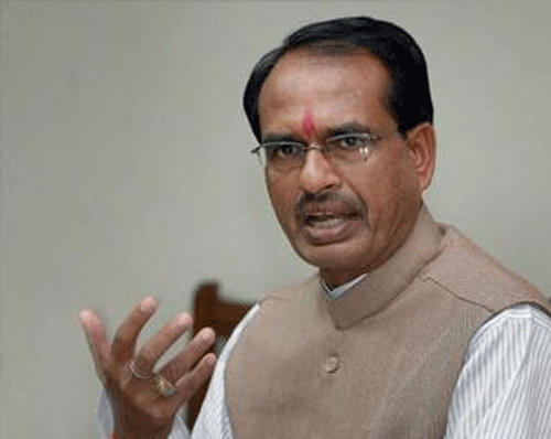 Taking a leaf out of Narendra Modi's book, Madhya Pradesh Chief Minister Shivraj Singh Chouhan today launched Make in Madhya Pradesh campaign along the lines of the Prime Minister's Make in India initiative. AP file photo