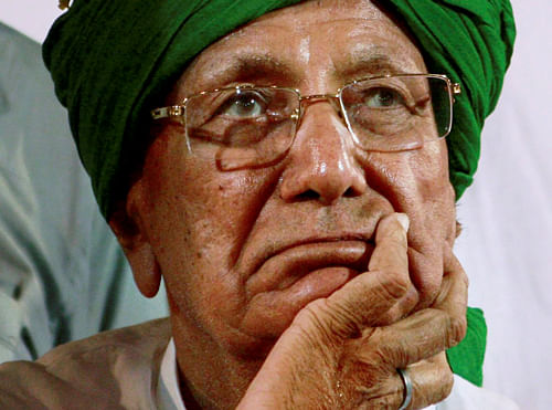 Indian National Lok Dal (INLD) chief Om Prakash Chautala today appeared in a Delhi court in connection with a disproportionate assets (DA) case and sought exemption from appearance which was opposed by CBI. PTI file photo