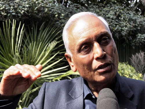 Reacting to the verdict, Tyagi told reporters here: 'I am happy man, I always knew that I had done nothing wrong. It's a big morale booster for the Indian air force, which had done its job perfectly.'  PTI photo