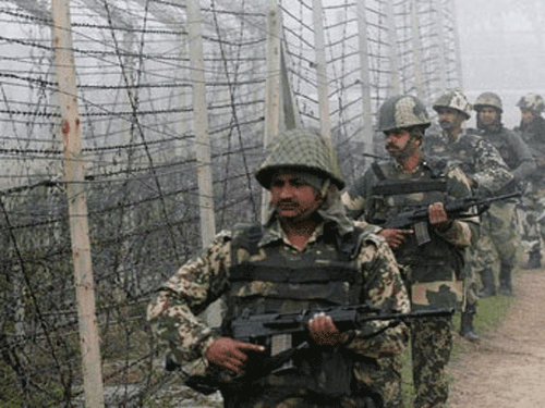 The Pakistani Army Saturday resorted to unprovoked firing at Indian positions along the Line of Control (LoC) in Jammu and Kashmir's Poonch district. PTI file photo