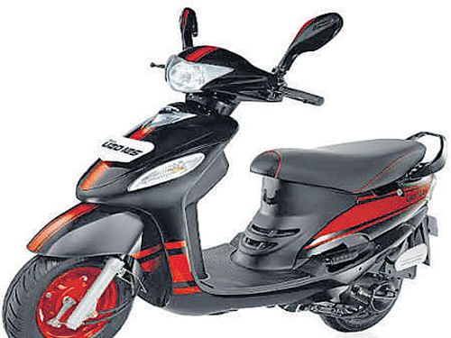 Mahindra group's two-wheeler arm, Mahindra Two Wheelers, launched Rodeo UZO 125 scooter, priced at Rs 49,740 (ex-showroom Bangalore). DH Photo