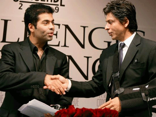 Karan Johar made his directorial debut with Kuch Kuch Hota Hain and as the film completed 16 years today, the filmmaker said he owes his career to the movie. File photo
