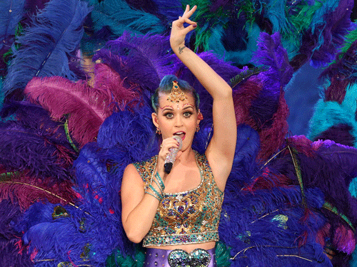 Singer Katy Perry wrote a number of letters to a boy called Christopher when she was 11. The love letters that she wrote to her crush way back in 1995, are now up for auction. AP file photo