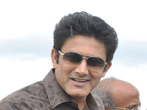 Former India cricket captain Anil Kumble on his 44th birthday Friday became the latest public figure to join the Twitter bandwagon. DH file photo