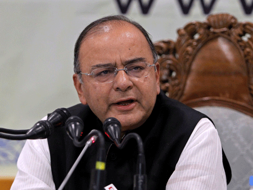 After the government toed the UPA government's line in the Supreme Court, Finance Minister Arun Jaitley today blamed the agreement entered into by the Congress government with Germany in 1995 as a constraining factor in disclosing details of black money stashed abroad. Reuters file photo